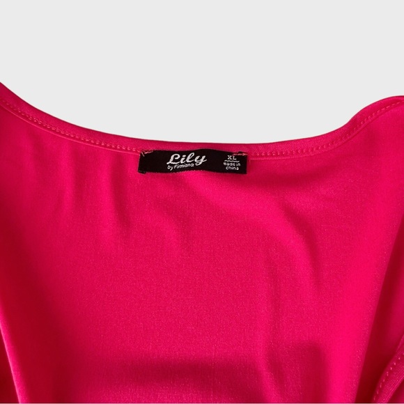 Lily by Firmiana Faux Wrap Tunic - Picture 4 of 6